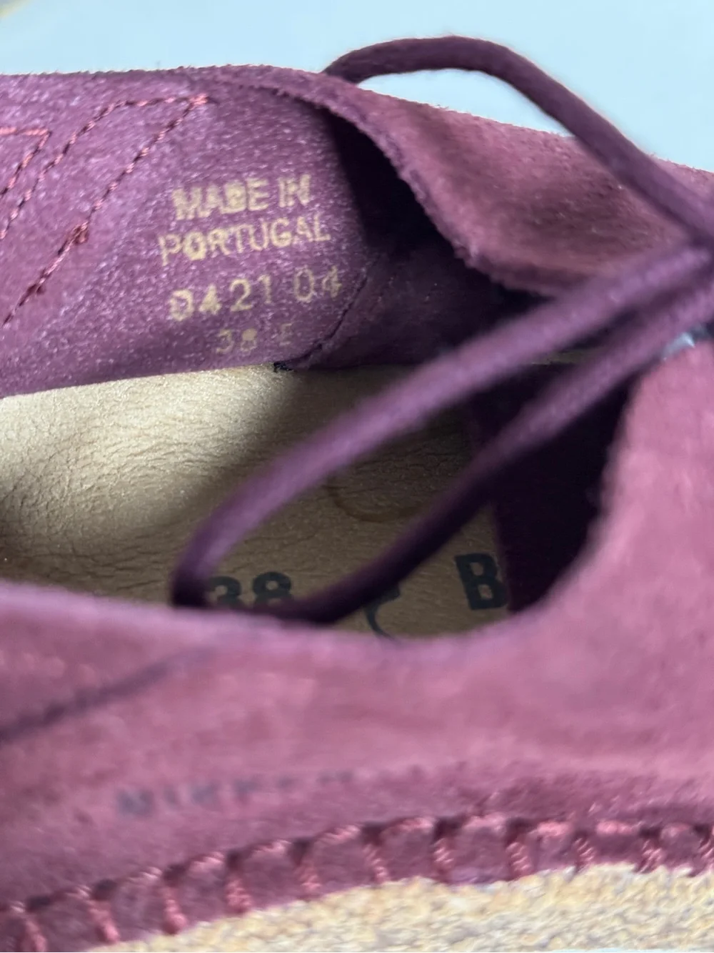 Birkenstock gary maroon